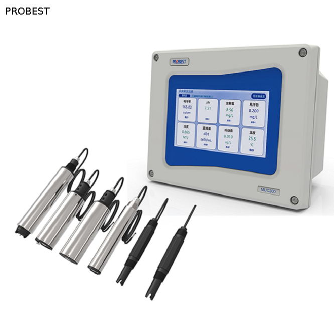 China Facotry Wholesale Hot Selling Split Multi-parameter Water Quality Analyzer Meter Monitoring System